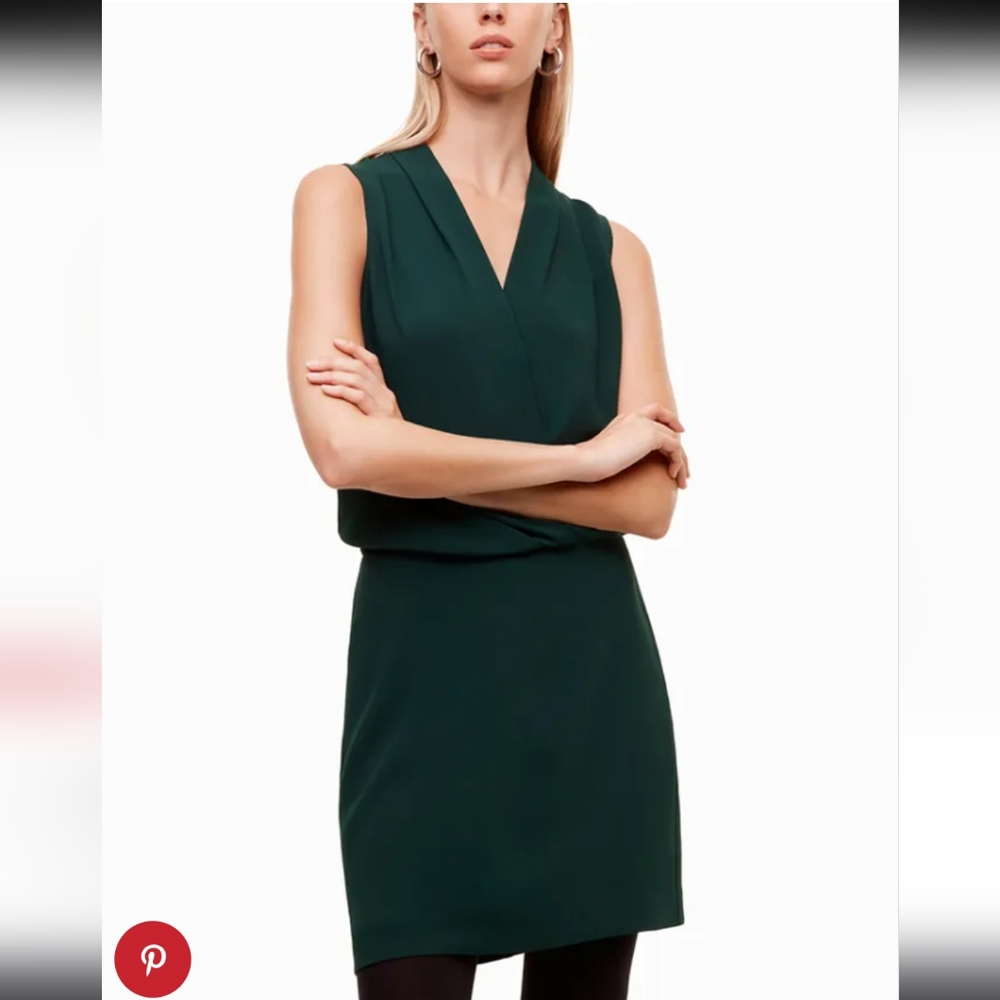 NWOT Babaton Draped Wrap Dress, See Description